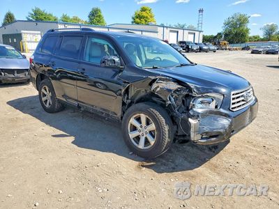 Czwarte zdjęcie samochodu z boku: 2010 TOYOTA HIGHLANDER SE VIN:5TDJK3EH5AS030284 - miniatura