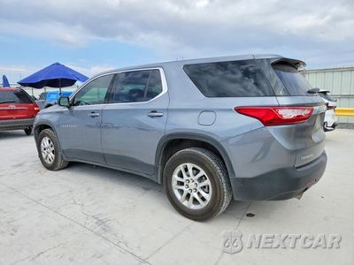 Drugie zdjęcie samochodu z przodu: 2020 CHEVROLET TRAVERSE LS VIN:1GNERFKW0LJ288074 - miniatura