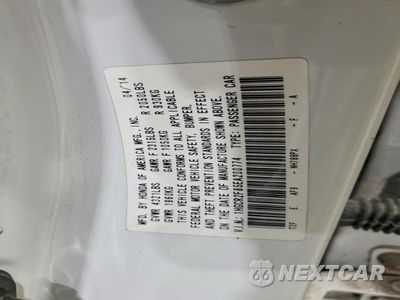 Zdjęcie 12 z 12 samochodu: 2014 HONDA ACCORD EXL VIN:1HGCR2F85EA200774 - miniatura