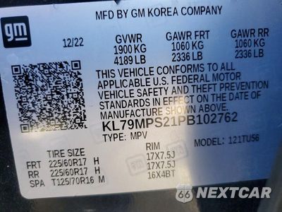 Zdjęcie 14 z 14 samochodu: 2023 CHEVROLET TRAILBLAZER LT VIN:KL79MPS21PB102762 - miniatura