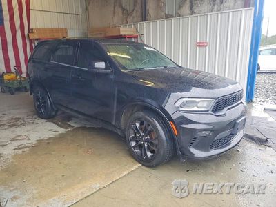 Czwarte zdjęcie samochodu z boku: 2021 DODGE DURANGO GT VIN:1C4RDJDG2MC751646 - miniatura