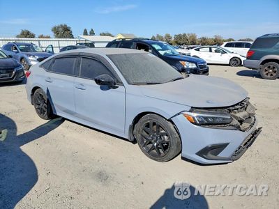 Czwarte zdjęcie samochodu z boku: 2024 HONDA CIVIC SPORT VIN:2HGFE2F51RH521457 - miniatura