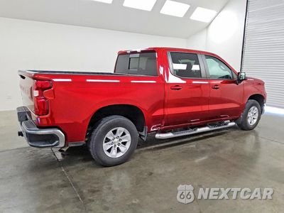 Trzecie zdjęcie samochodu z tyłu: 2023 CHEVROLET SILVERADO C1500 LT VIN:3GCPACE84PG339930 - miniatura