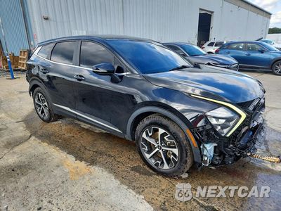 Czwarte zdjęcie samochodu z boku: 2023 KIA SPORTAGE EX VIN:5XYK33AFXPG089486 - miniatura