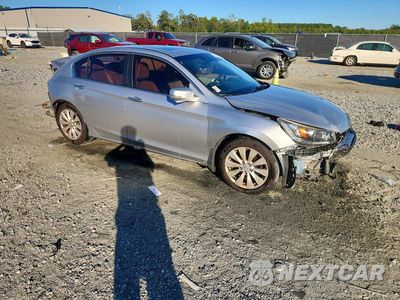 Czwarte zdjęcie samochodu z boku: 2014 HONDA ACCORD EXL VIN:1HGCR2F80EA094797 - miniatura