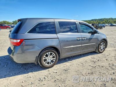 Trzecie zdjęcie samochodu z tyłu: 2012 HONDA ODYSSEY EXL VIN:5FNRL5H69CB034173 - miniatura