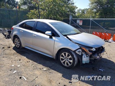 Czwarte zdjęcie samochodu z boku: 2021 TOYOTA COROLLA LE VIN:JTDEPMAE9MJ147100 - miniatura