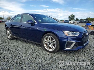 Czwarte zdjęcie samochodu z boku: 2023 AUDI A4 PREMIUM PLUS 45 VIN:WAUEAAF46PN022386 - miniatura