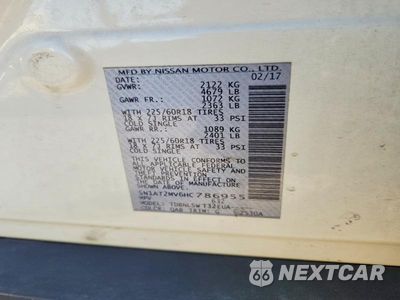 Zdjęcie 14 z 14 samochodu: 2017 NISSAN ROGUE S VIN:5N1AT2MV6HC786955 - miniatura