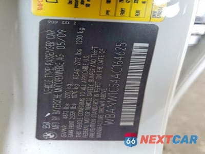 Zdjęcie 12 z 12 samochodu: 2010 BMW 5 SERIES I VIN:WBANW1C54AC164625 - miniatura
