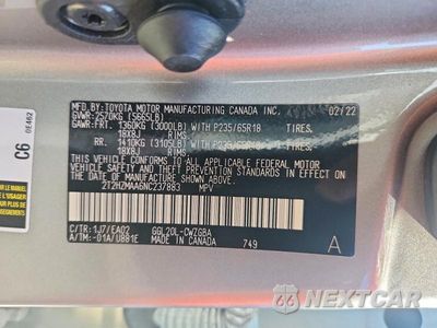 Zdjęcie 12 z 12 samochodu: 2022 LEXUS RX 350 VIN:2T2HZMAA6NC237883 - miniatura