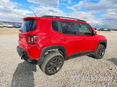 Trzecie zdjęcie samochodu z tyłu: 2022 JEEP RENEGADE LATITUDE VIN:ZACNJDB14NPN70839 - miniatura