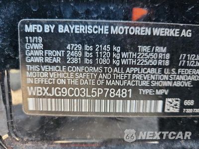 Zdjęcie 13 z 13 samochodu: 2020 BMW X1 XDRIVE28I VIN:WBXJG9C03L5P78481 - miniatura