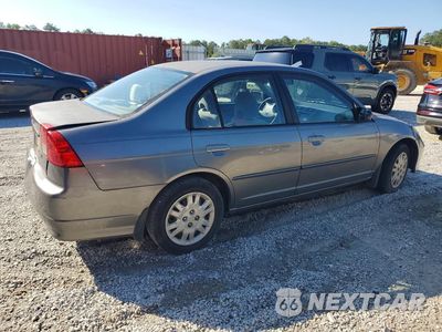 Trzecie zdjęcie samochodu z tyłu: 2004 HONDA CIVIC LX VIN:2HGES16574H630643 - miniatura