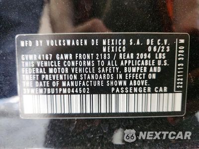 Zdjęcie 12 z 12 samochodu: 2023 VOLKSWAGEN JETTA SE VIN:3VWEM7BU1PM044502 - miniatura