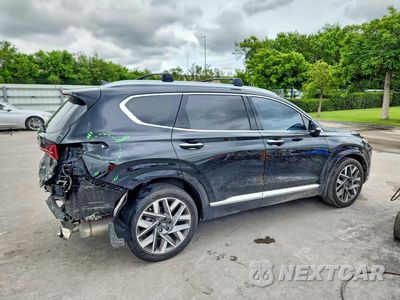 Trzecie zdjęcie samochodu z tyłu: 2022 HYUNDAI SANTA FE CALLIGRAPHY VIN:5NMS54AL9NH471971 - miniatura