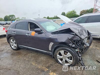 Czwarte zdjęcie samochodu z boku: 2011 INFINITI FX35 BASE VIN:JN8AS1MW3BM140854 - miniatura