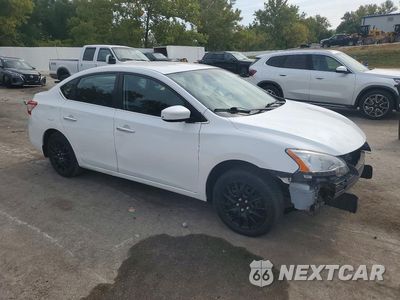 Czwarte zdjęcie samochodu z boku: 2014 NISSAN SENTRA SV VIN:3N1AB7APXEY245861 - miniatura