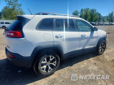 Trzecie zdjęcie samochodu z tyłu: 2015 JEEP CHEROKEE TRAILHAWK VIN:1C4PJMBS7FW651701 - miniatura