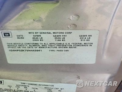 Zdjęcie 12 z 12 samochodu: 1997 BUICK LESABRE CUSTOM VIN:1G4HP52K7VH443941 - miniatura