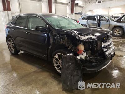 Czwarte zdjęcie samochodu z boku: 2018 FORD EDGE TITANIUM VIN:2FMPK4K97JBC50066 - miniatura