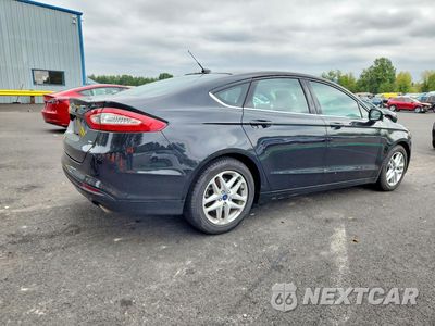 Trzecie zdjęcie samochodu z tyłu: 2014 FORD FUSION SE VIN:1FA6P0H70E5389164 - miniatura