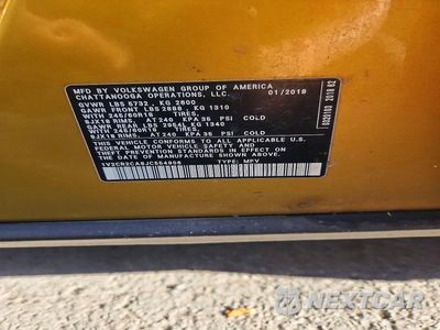 Zdjęcie 13 z 13 samochodu: 2018 VOLKSWAGEN ATLAS SE VIN:1V2CR2CA8JC554906 - miniatura