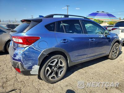 Trzecie zdjęcie samochodu z tyłu: 2018 SUBARU CROSSTREK LIMITED VIN:JF2GTAMCXJ8299095 - miniatura