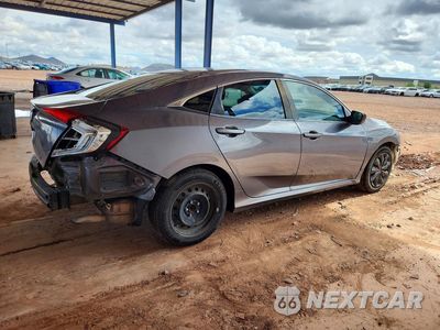 Trzecie zdjęcie samochodu z tyłu: 2019 HONDA CIVIC LX VIN:19XFC2F65KE024555 - miniatura