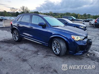 Czwarte zdjęcie samochodu z boku: 2024 AUDI Q3 PREMIUM S LINE 45 VIN:WA1DECF34R1101100 - miniatura