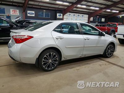Trzecie zdjęcie samochodu z tyłu: 2014 TOYOTA COROLLA S PLUS VIN:2T1BURHE6EC202906 - miniatura