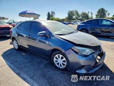 Czwarte zdjęcie samochodu z boku: 2015 TOYOTA COROLLA L VIN:5YFBURHE6FP331584 - miniatura