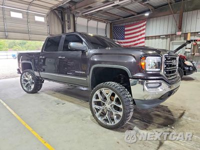 Czwarte zdjęcie samochodu z boku: 2016 GMC SIERRA K1500 SLT VIN:3GTU2NECXGG205696 - miniatura