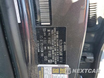 Zdjęcie 12 z 12 samochodu: 2024 KIA FORTE LX VIN:3KPF24AD3RE742734 - miniatura
