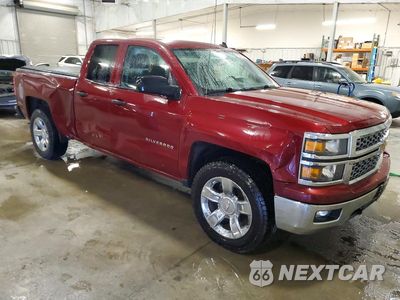 Czwarte zdjęcie samochodu z boku: 2014 CHEVROLET SILVERADO K1500 LT VIN:1GCVKREC9EZ267955 - miniatura