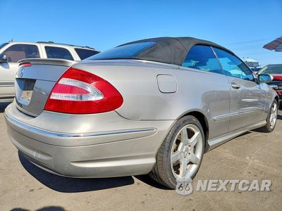 Trzecie zdjęcie samochodu z tyłu: 2005 MERCEDES-BENZ CLK 500 VIN:WDBTK75J85F144013 - miniatura