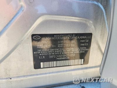 Zdjęcie 12 z 12 samochodu: 2011 HYUNDAI SONATA LIMITED 2.0T VIN:5NPEC4AB1BH251054 - miniatura
