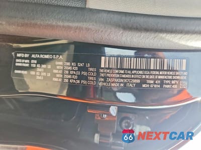 Zdjęcie 13 z 13 samochodu: 2019 ALFA ROMEO STELVIO TI VIN:ZASPAKBN1K7C29899 - miniatura