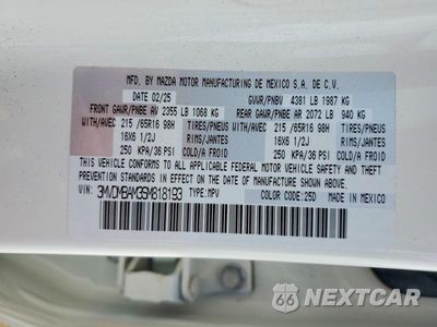 Zdjęcie 13 z 13 samochodu: 2025 MAZDA CX-30 VIN:3MVDMBAM3SM818193 - miniatura