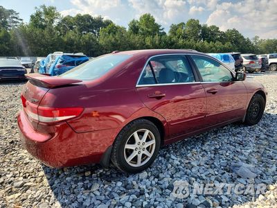 Trzecie zdjęcie samochodu z tyłu: 2004 HONDA ACCORD EX VIN:1HGCM66514A061088 - miniatura