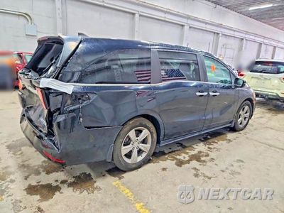 Trzecie zdjęcie samochodu z tyłu: 2020 HONDA ODYSSEY EX VIN:5FNRL6H58LB074497 - miniatura