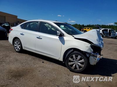 Czwarte zdjęcie samochodu z boku: 2014 NISSAN SENTRA SV VIN:3N1AB7AP8EY306544 - miniatura