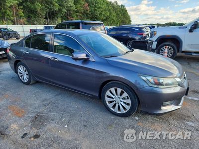 Czwarte zdjęcie samochodu z boku: 2015 HONDA ACCORD EXL VIN:1HGCR2F80FA198353 - miniatura