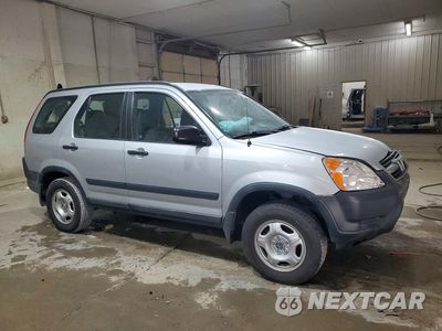 Czwarte zdjęcie samochodu z boku: 2004 HONDA CR-V LX VIN:SHSRD68424U209665 - miniatura
