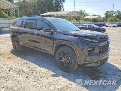 Czwarte zdjęcie samochodu z boku: 2025 CHEVROLET TRAVERSE RS VIN:1GNERLRS3SJ288117 - miniatura
