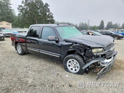 Czwarte zdjęcie samochodu z boku: 2004 CHEVROLET SILVERADO C1500 VIN:2GCEC13T841417417 - miniatura