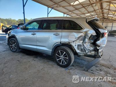Drugie zdjęcie samochodu z przodu: 2017 TOYOTA HIGHLANDER XLE VIN:5TDJZRFH7HS365103 - miniatura