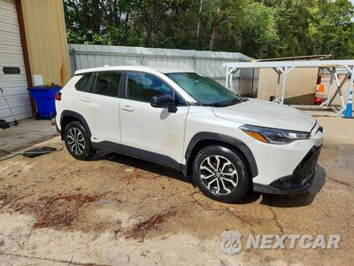 Czwarte zdjęcie samochodu z boku: 2024 TOYOTA COROLLA CROSS HYBRID S VIN:7MUFBABGXRV047587 - miniatura
