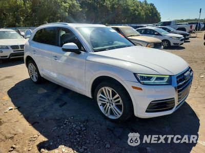 Czwarte zdjęcie samochodu z boku: 2018 AUDI Q5 PREMIUM PLUS VIN:WA1BNAFY4J2200991 - miniatura