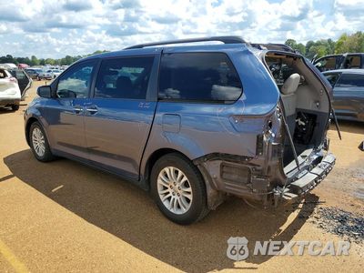 Drugie zdjęcie samochodu z przodu: 2017 TOYOTA SIENNA XLE 8-PASSENGER VIN:5TDYZ3DC1HS778279 - miniatura